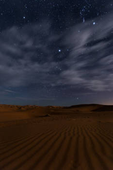 Merzouga - Woestijn by night