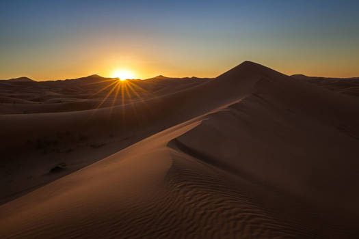 Merzouga - Zonsopkomst