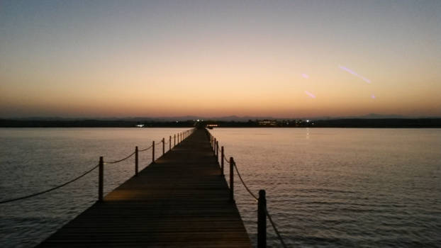 Egypte - Best een eind de steiger op!