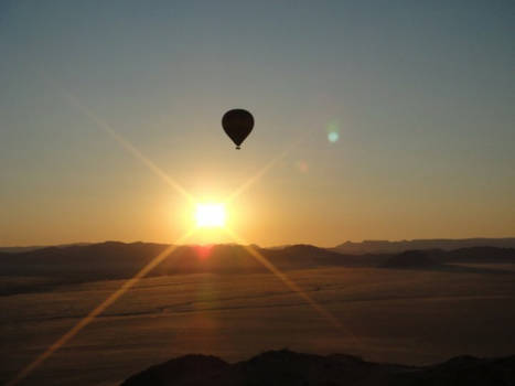 Sossusvlei - Sunrise ballooning