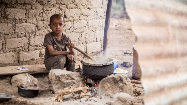 Tanzania - buiten keuken.....