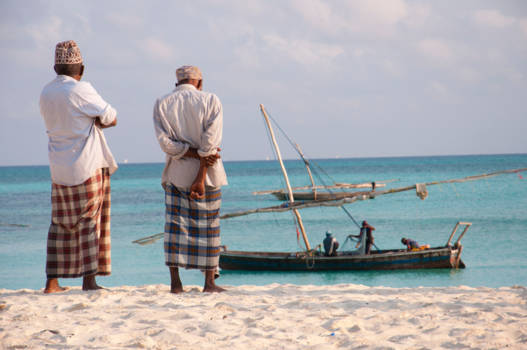 Stranden van Zanzibar - Ochtendoverpeinzingen op het strand van Zanzibar