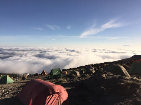 Kilimanjaro - Kamperen boven de wolken