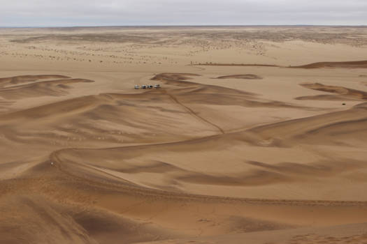 Swakopmund - sandboarden!