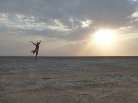 Makgadikgadi Pan - "I don't know where I'm going, but I'm on my way."