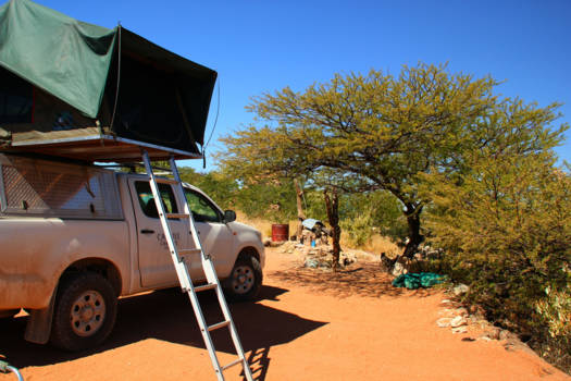 Namibië - camping