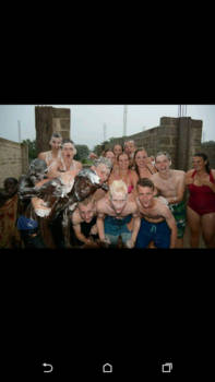 Gambia - Douchen in de regen!