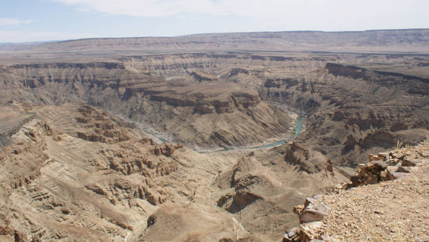 Namibië - De Fisch River Canyon.