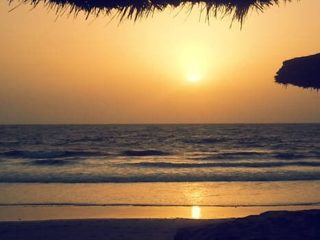 Gambia - enjoy sunset