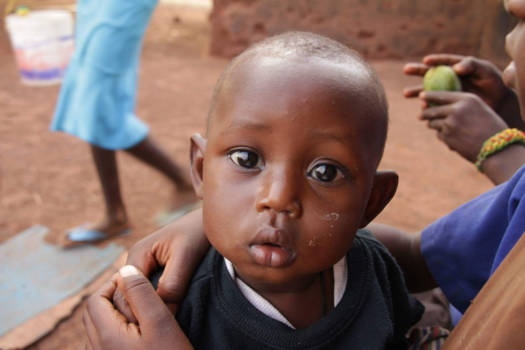 Ghana - "Sister! Look at his big big eyes"