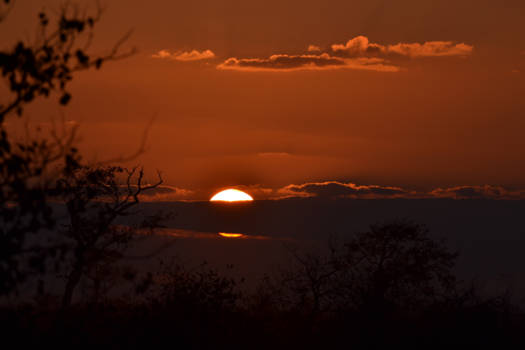 eSwatini (voorheen Swaziland) - Sunset over Swaziland