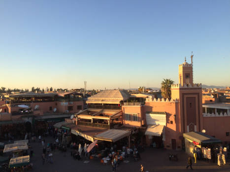 Marokko - Marrakech uitzicht