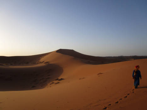 Merzouga - Sahara uitzicht