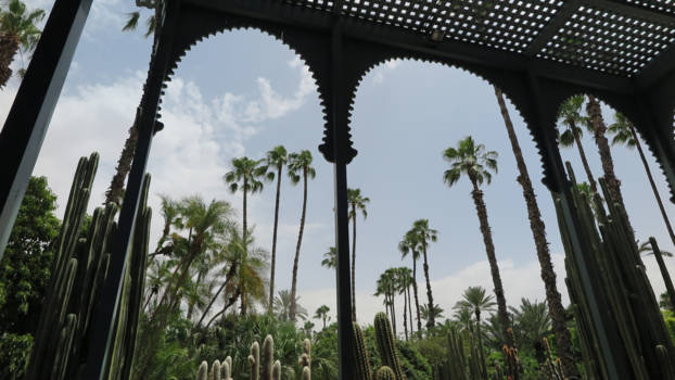 Marrakesh - House in Green garden