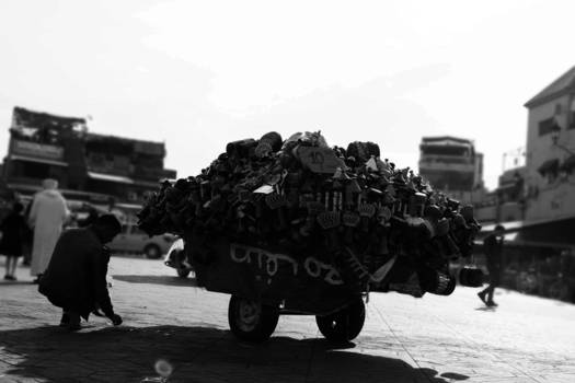 Marrakesh - Trommeltjes verkoper