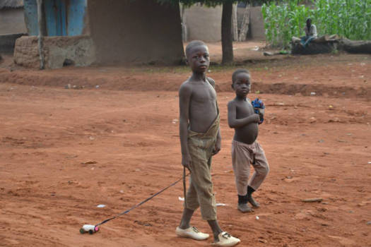Ghana - Nog nooit eerder blanke mensen gezien