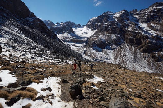 Marrakesh - Terug van de hoogste top in Noord-Afrika