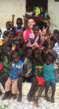 Gambia - Kleuterschool in Aljamdu