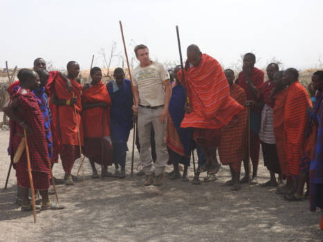Tanzania - ontvangst rituelen bij de masai in Tanzania