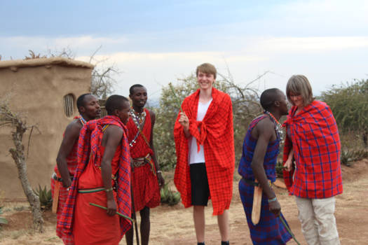 Kenia - Krijgerstraining in Maji Moto