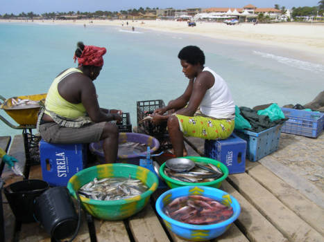 Kaapverdië - Zo uit de zee op je bord, heerlijk!