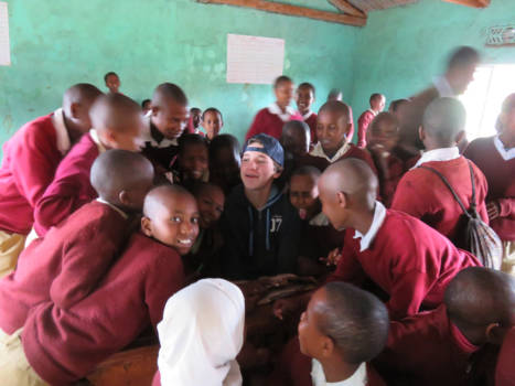 Tanzania - In een lokaal schooltje