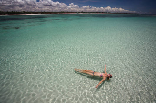 Diani beach - Floating on stars