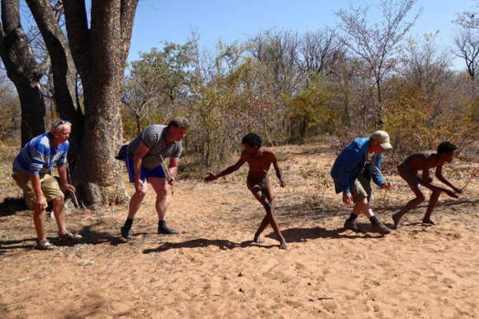 Namibië - Jachtles van de Sen