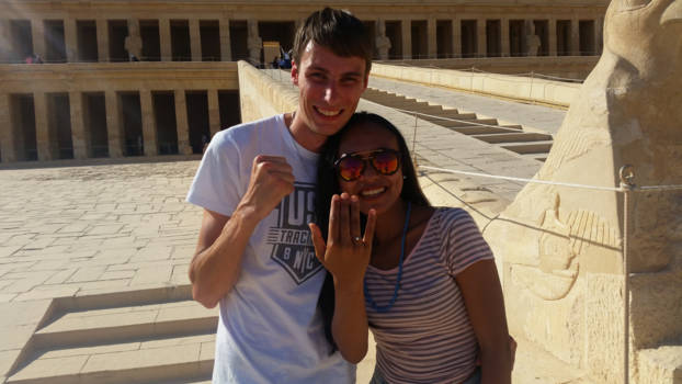 Egypte - She said yes! #Luxor