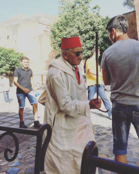 Chefchaouen - The old man in Chefchaouen