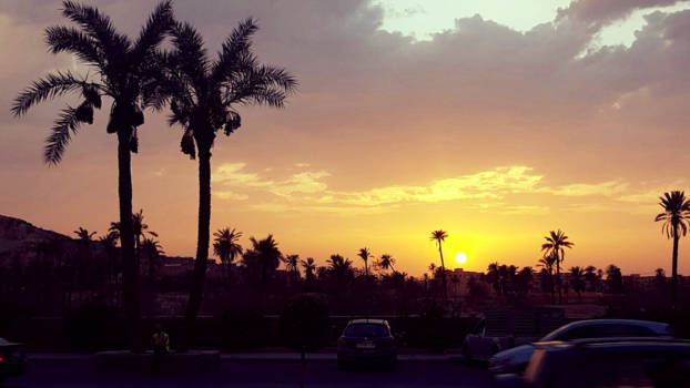 Marrakesh - Zonsondergang