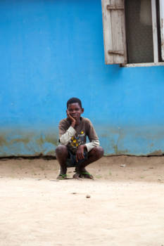 Ghana - Kom ook wat eten! Nee dank u, ik hoor niet bij het weeshuis.