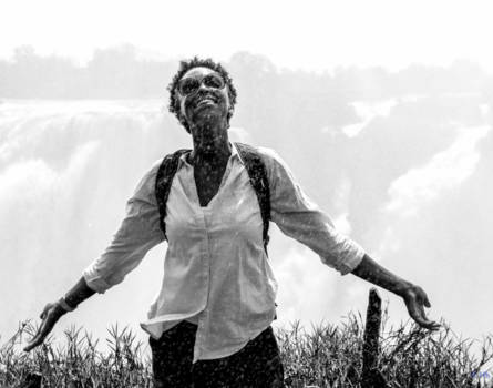 Victoria Falls (Zimbabwe) - Honeymoon Blessing from the falls