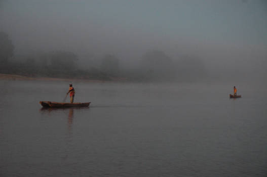 Madagaskar - ochtendmist