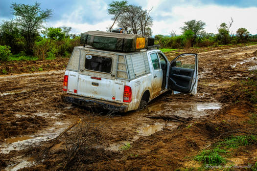 Botswana - Drie dagen vertraging.