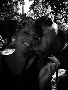 Gambia - Hugging my best friend