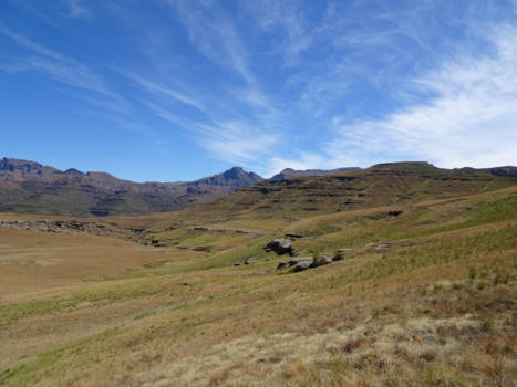 Drakensberge - Bizarre drakensberg