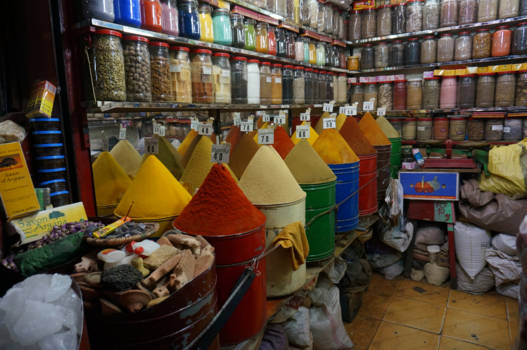 Marrakesh - Kruidenwinkeltje in de medina