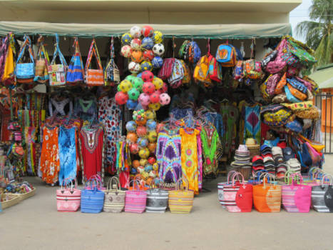 Gambia - Shopping colours