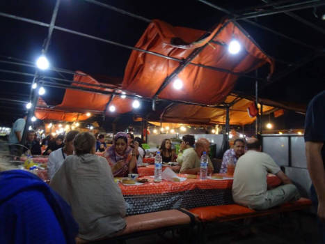 Marrakesh - Eet tentjes