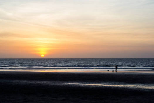 Gambia - Zonsondergang in Gambia