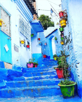 Chefchaouen - Blue is the new black