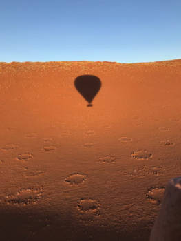 Sossusvlei - Met de wind mee