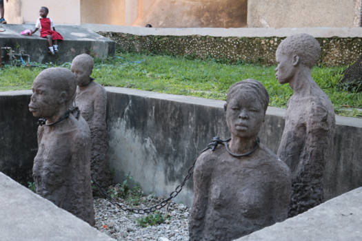 Stone Town Zanzibar - Vroegere slaven market