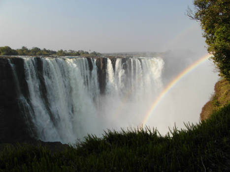 Victoria Falls (Zimbabwe) - Het einde van de regenboog