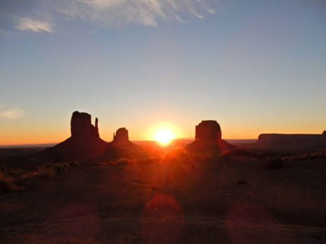 Kenia - Zonsopkomst Monument Valley