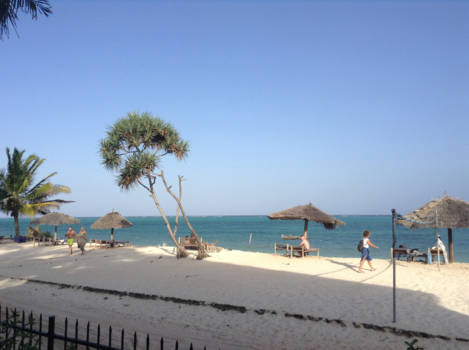 Stranden van Zanzibar