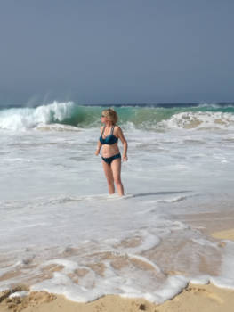 Boa Vista - Heftige branding in de Atlantische Oceaan