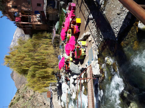 Marrakesh - Atlasgebergte colorful Marrakech