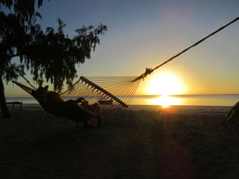 Stranden van Zanzibar - Wakker worden met de zonsopkomst in bwejuu